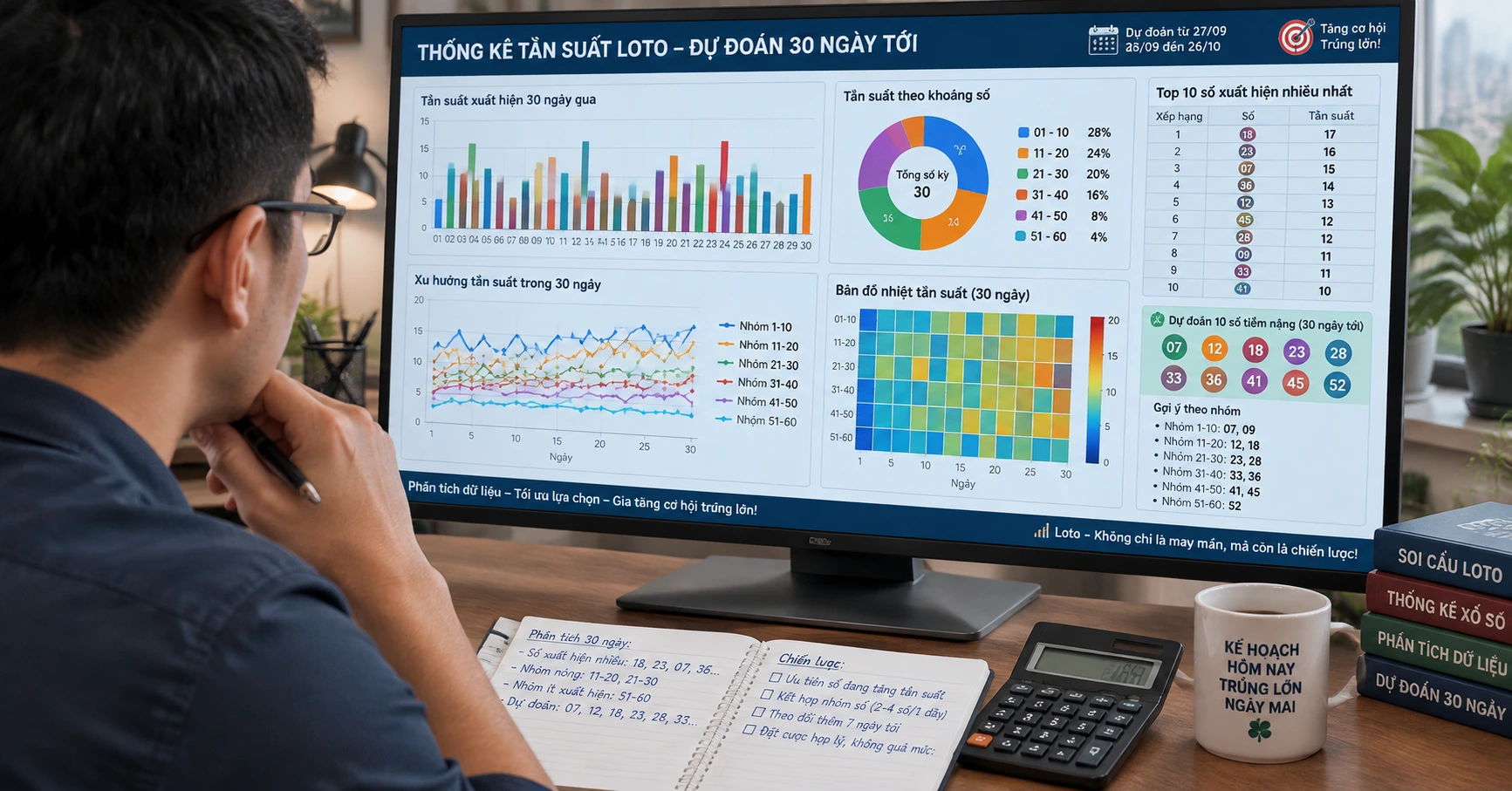 Thống kê tần suất loto 30 ngày - Phân tích chi tiết và dự đoán chính xác - image 2